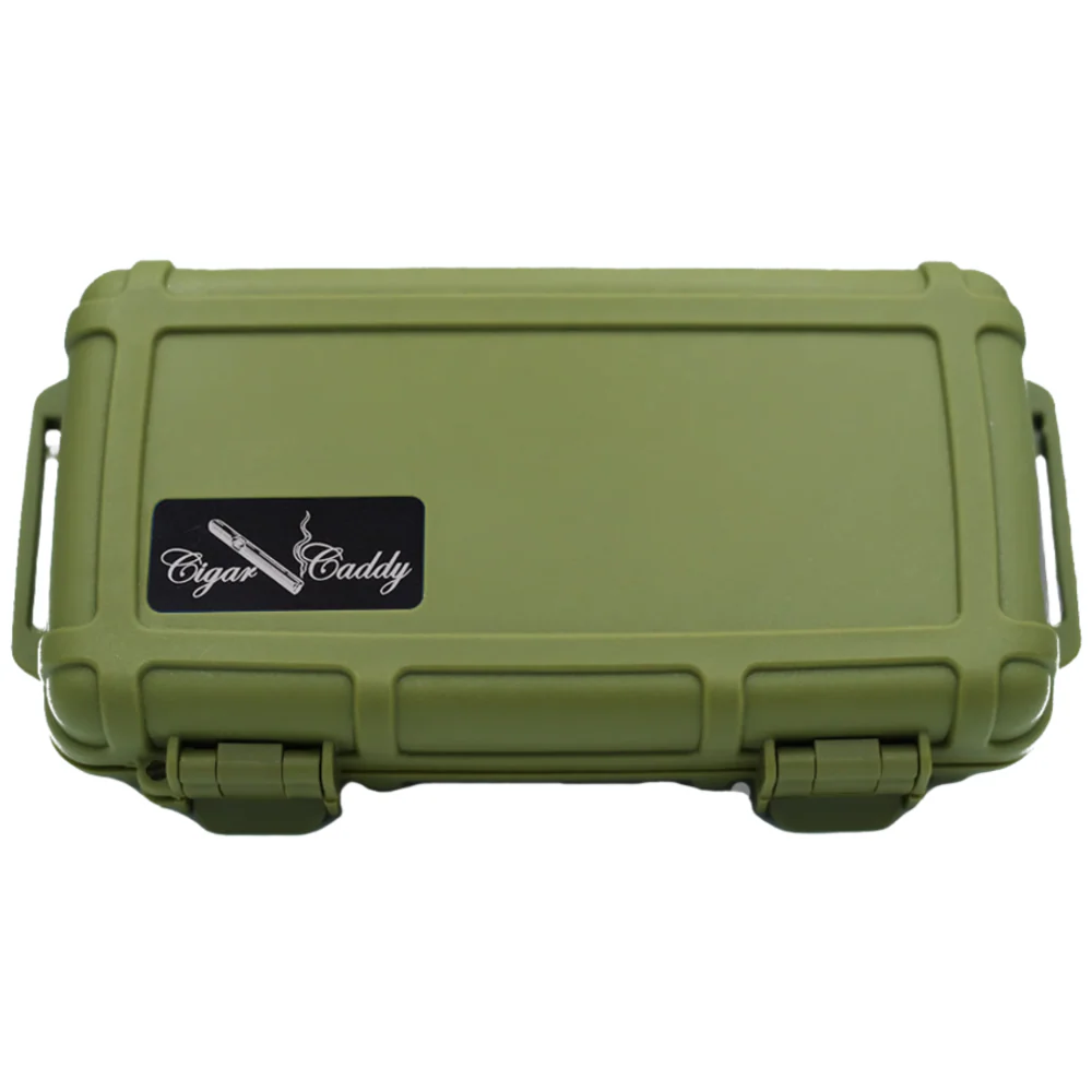 Cigar Caddy Airtight 5-Cigar Travel Humidor Case - Image 5