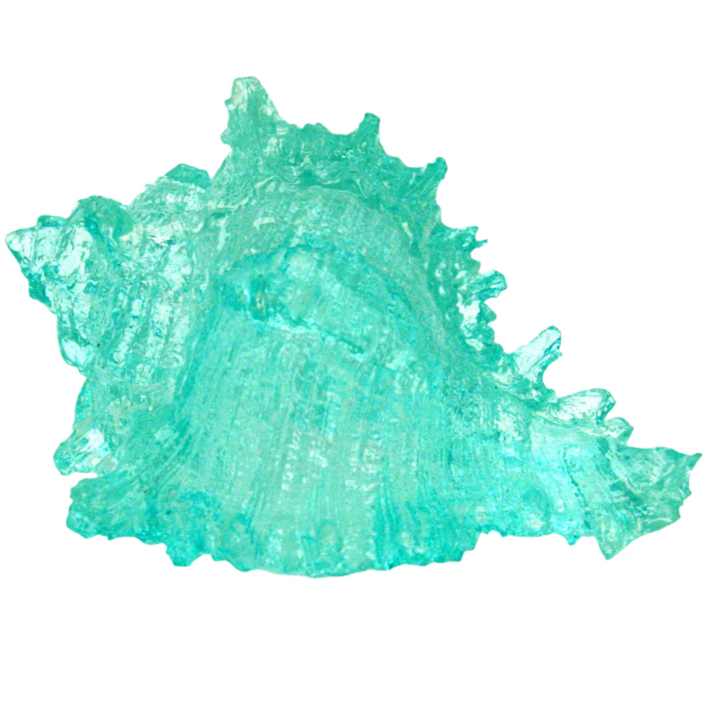 Modern Coastal Polyresin Blue Seashells - 3" x 4.75" - Image 3