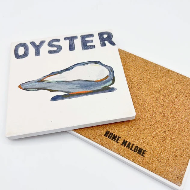 Home Malone New Orleans Style Stone Coasters - 4.25" x 4.25" - Image 3