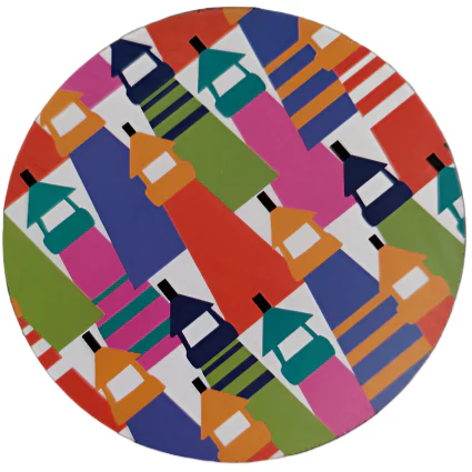 RockFlowerPaper Artful Coasters (Round) - 4 pc. - Image 5