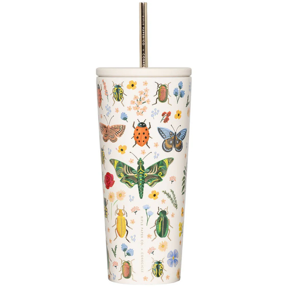 Corkcicle Insulated "Cold Cup" w/ Stainless Steel Straw - 24 oz. - Image 2