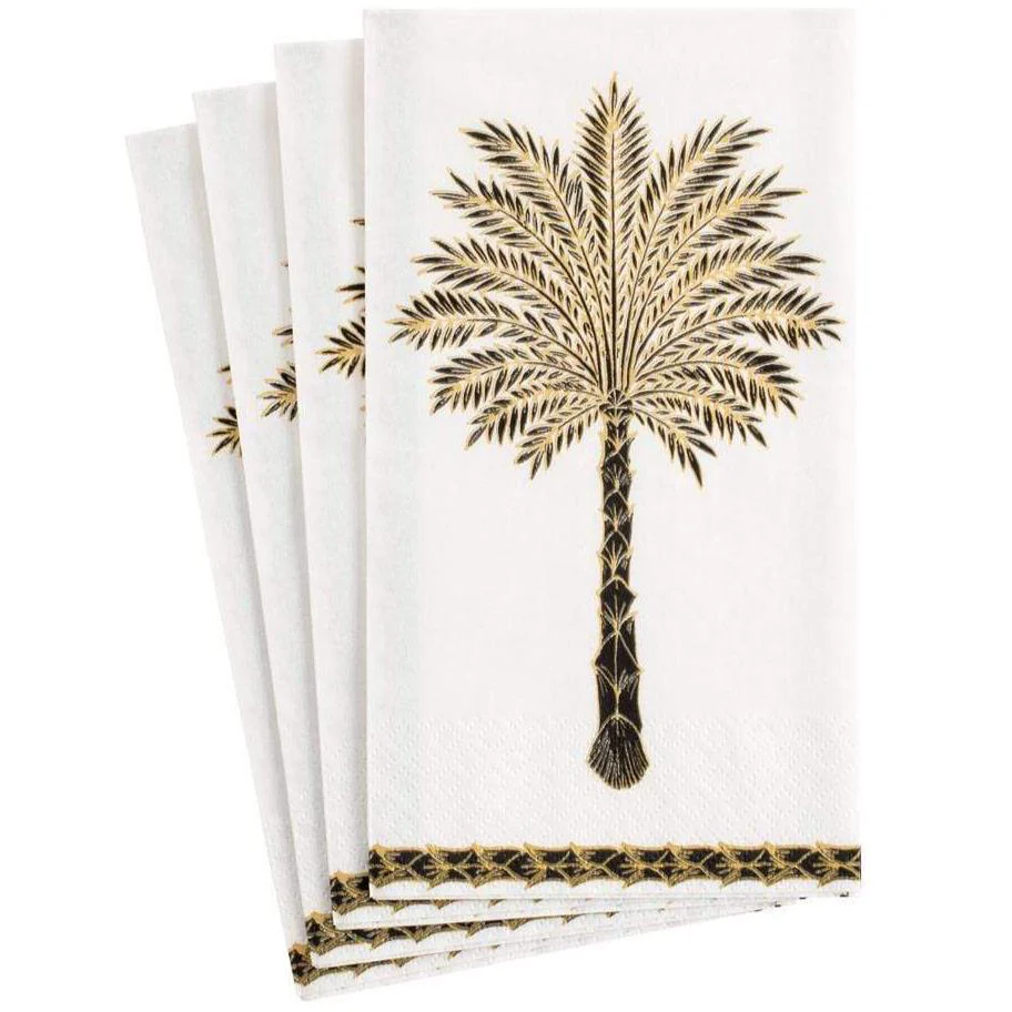 Caspari Grand Palms Paper Napkins - Image 2