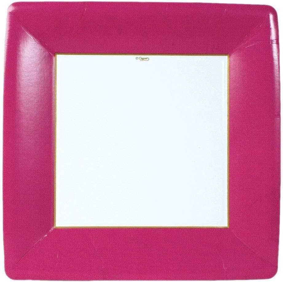 Caspari Square Paper Plates - 8 pc. - Image 5
