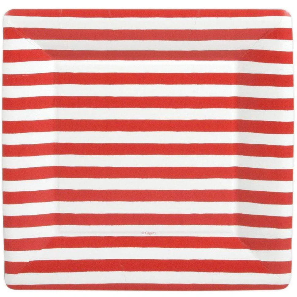 Caspari Square Paper Plates - 8 pc. - Image 6