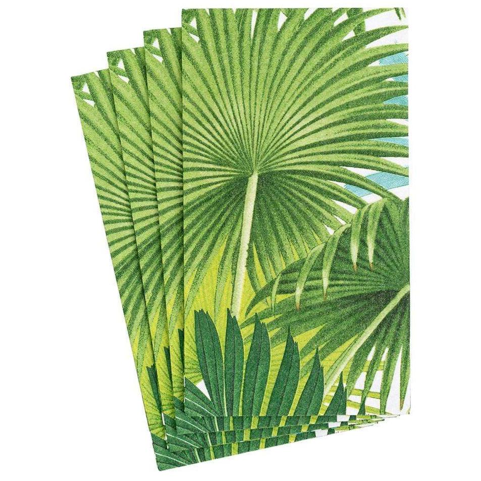 Caspari Palm Fronds Paper Napkins - Image 3