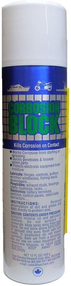 Lear Corrosion Block Spray - 4 oz. & 12 oz. - Image 2