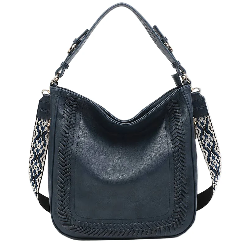 Jen & Co. Aris Whipstitch Vegan Leather Crossbody Bag - Image 13