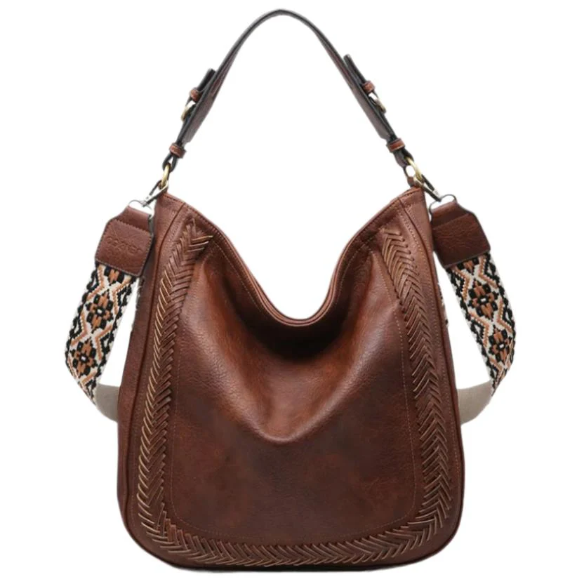 Jen & Co. Aris Whipstitch Vegan Leather Crossbody Bag - Image 4