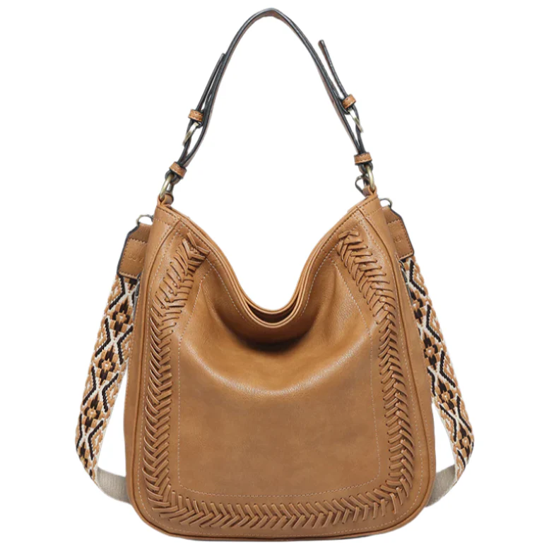 Jen & Co. Aris Whipstitch Vegan Leather Crossbody Bag - Image 8