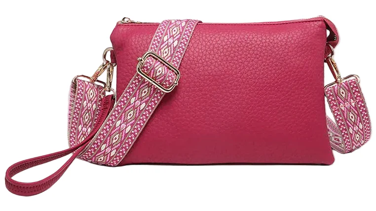 Jen & Co. Izzy Vegan Leather Crossbody Bag - Image 15
