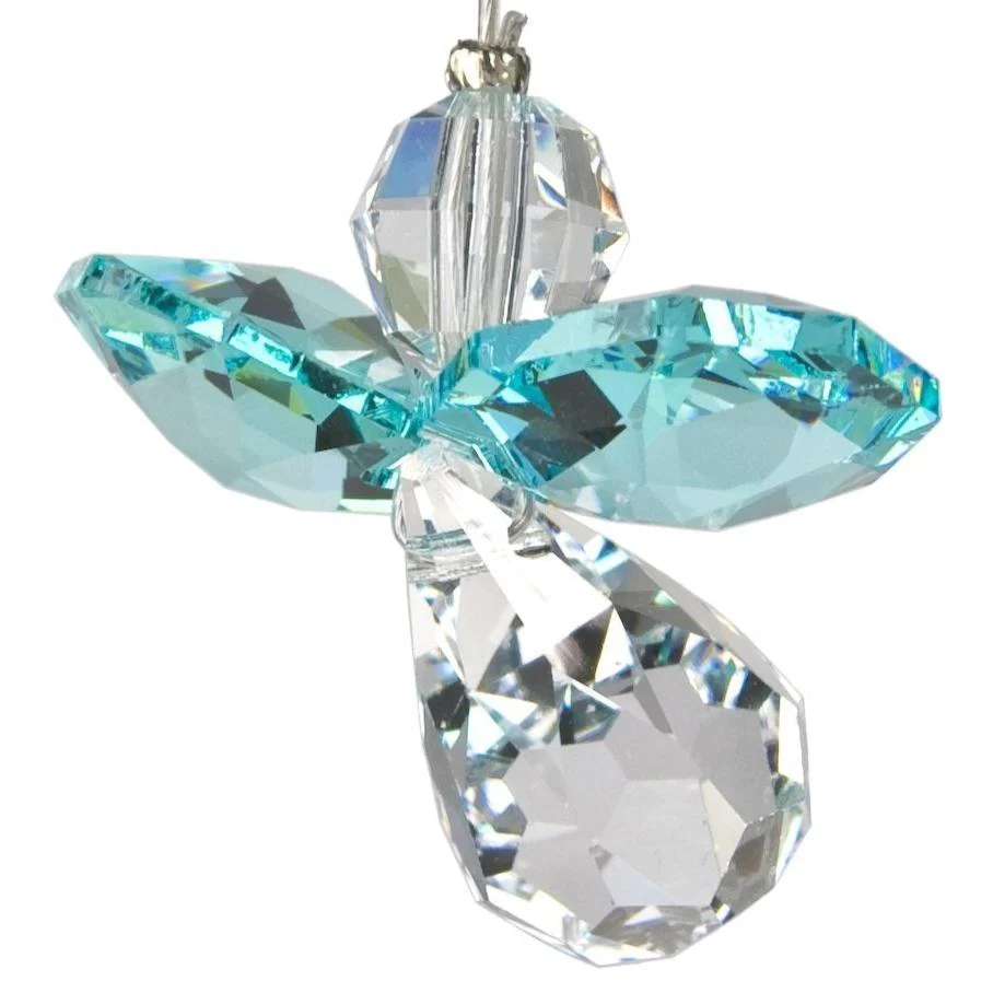 Crystal Birthstone Guardian Angel Suncatchers - 1" - Image 12
