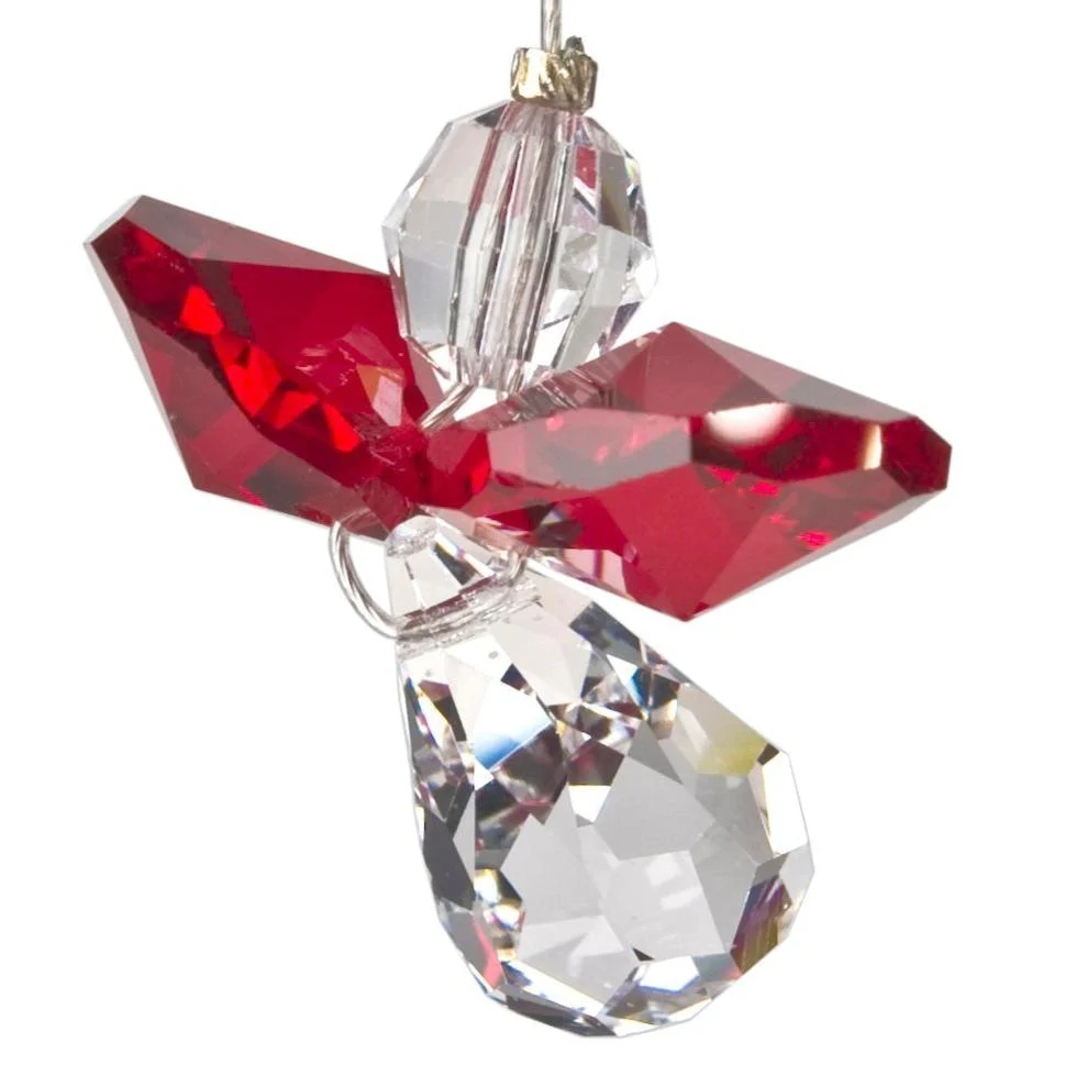 Crystal Birthstone Guardian Angel Suncatchers - 1" - Image 2