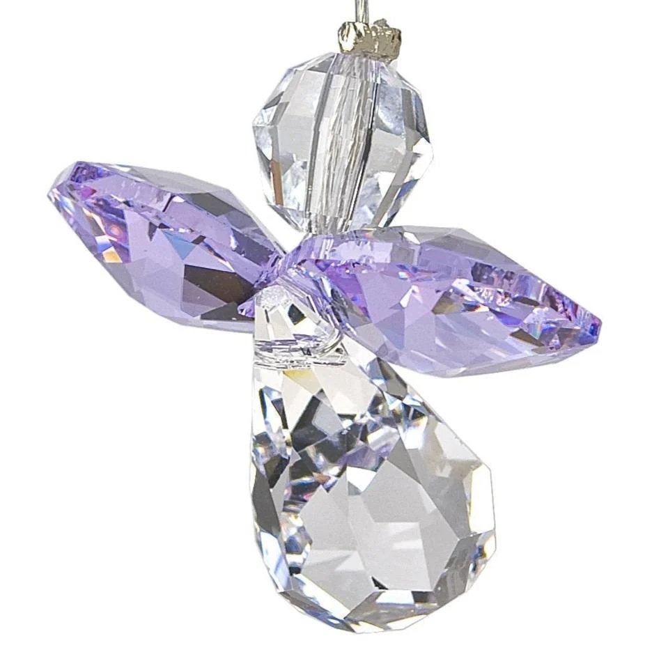 Crystal Birthstone Guardian Angel Suncatchers - 1" - Image 7