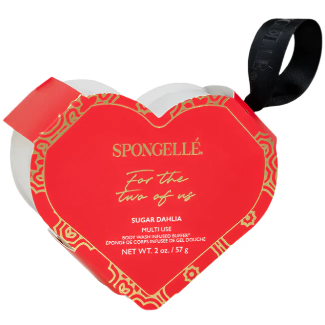 Spongelle Heart-Shaped Bath Sponge - 2 oz. & 3.5 oz. - Image 5