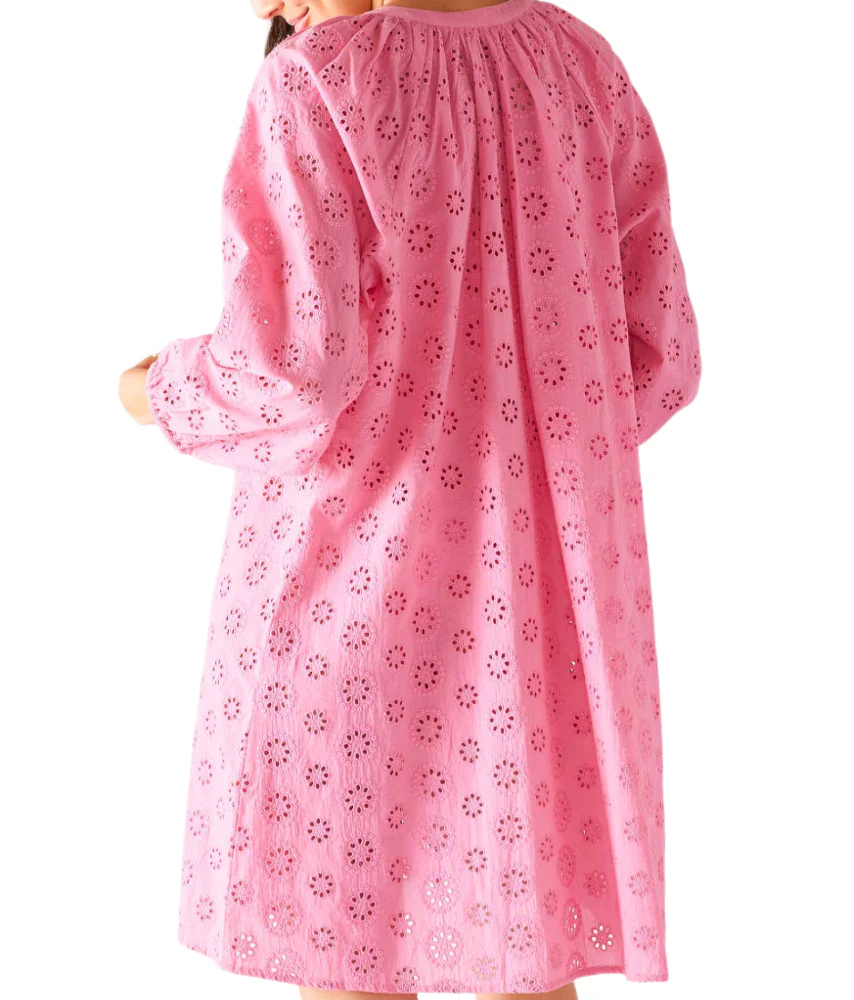 Mersea Daisy Eyelet Cotton Coverup - Image 6