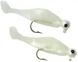 Texas Tackle Factory Killer Shad Double Rig Lures - 1/16 oz. to 1/4 oz. - Image 2