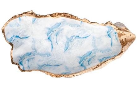 Hand-Painted Decorative Oyster Shells - Image 6