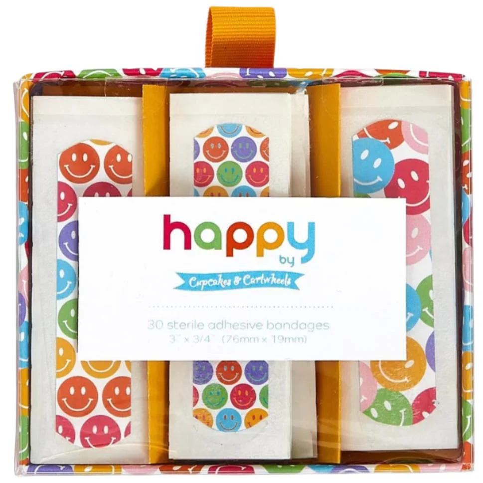 Cupcakes & Cartwheels Fun-Patterned Bandages - 30 pc. - Image 2