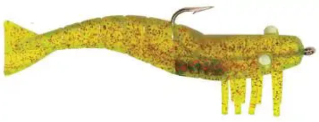 D.O.A. Pre-Rigged 3" Shrimp Scented Soft Lures - 3 pc. - Image 10