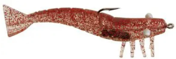D.O.A. Pre-Rigged 3" Shrimp Scented Soft Lures - 3 pc. - Image 13