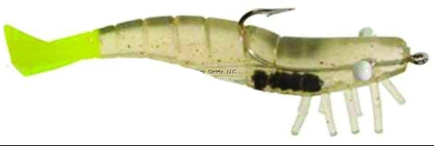 D.O.A. Pre-Rigged 3" Shrimp Scented Soft Lures - 3 pc. - Image 3