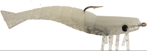 D.O.A. Pre-Rigged 3" Shrimp Scented Soft Lures - 3 pc. - Image 4