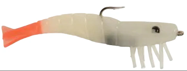 D.O.A. Pre-Rigged 3" Shrimp Scented Soft Lures - 3 pc. - Image 8