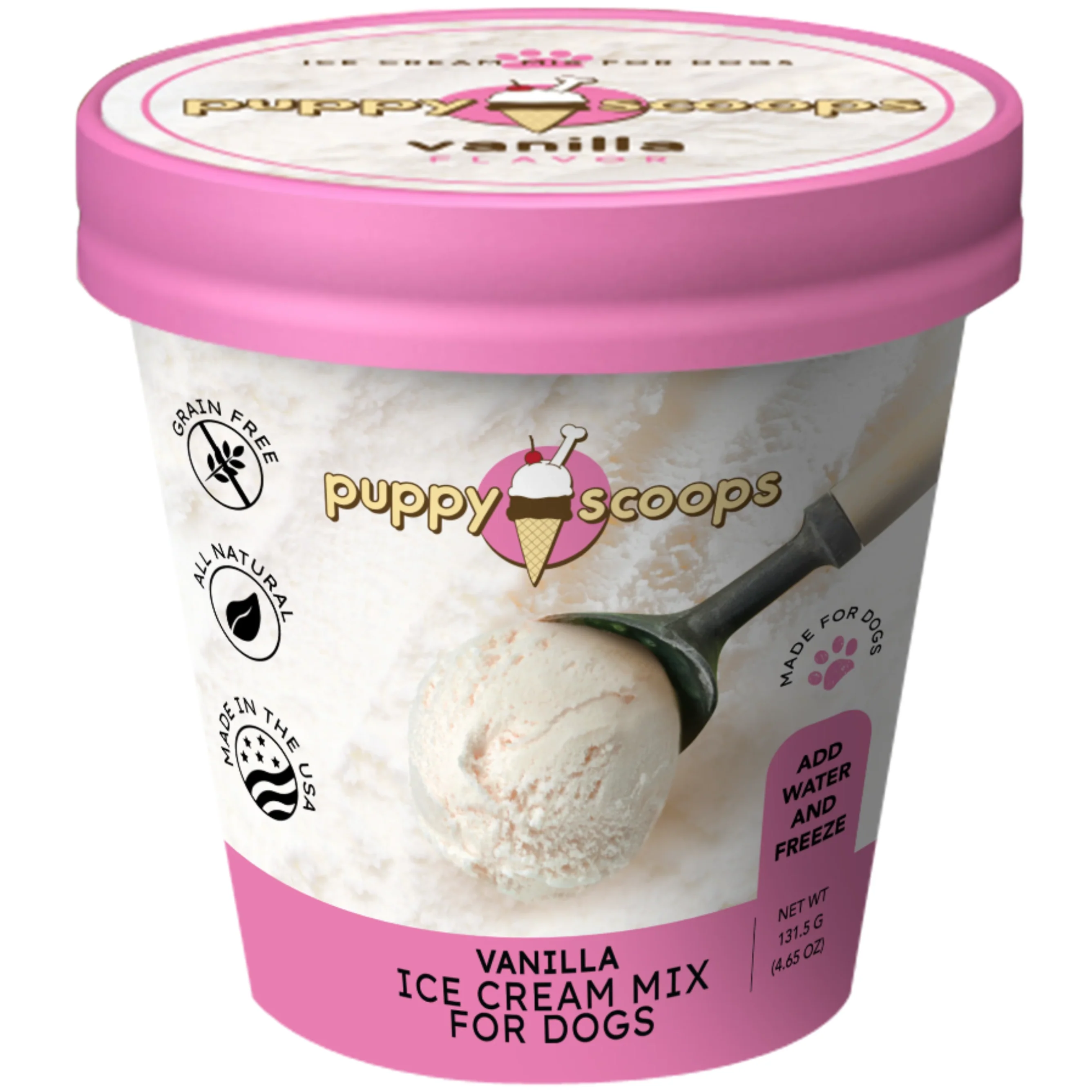 Puppy Scoops Ice Cream Mix for Dogs - 5.65 oz. - Image 4