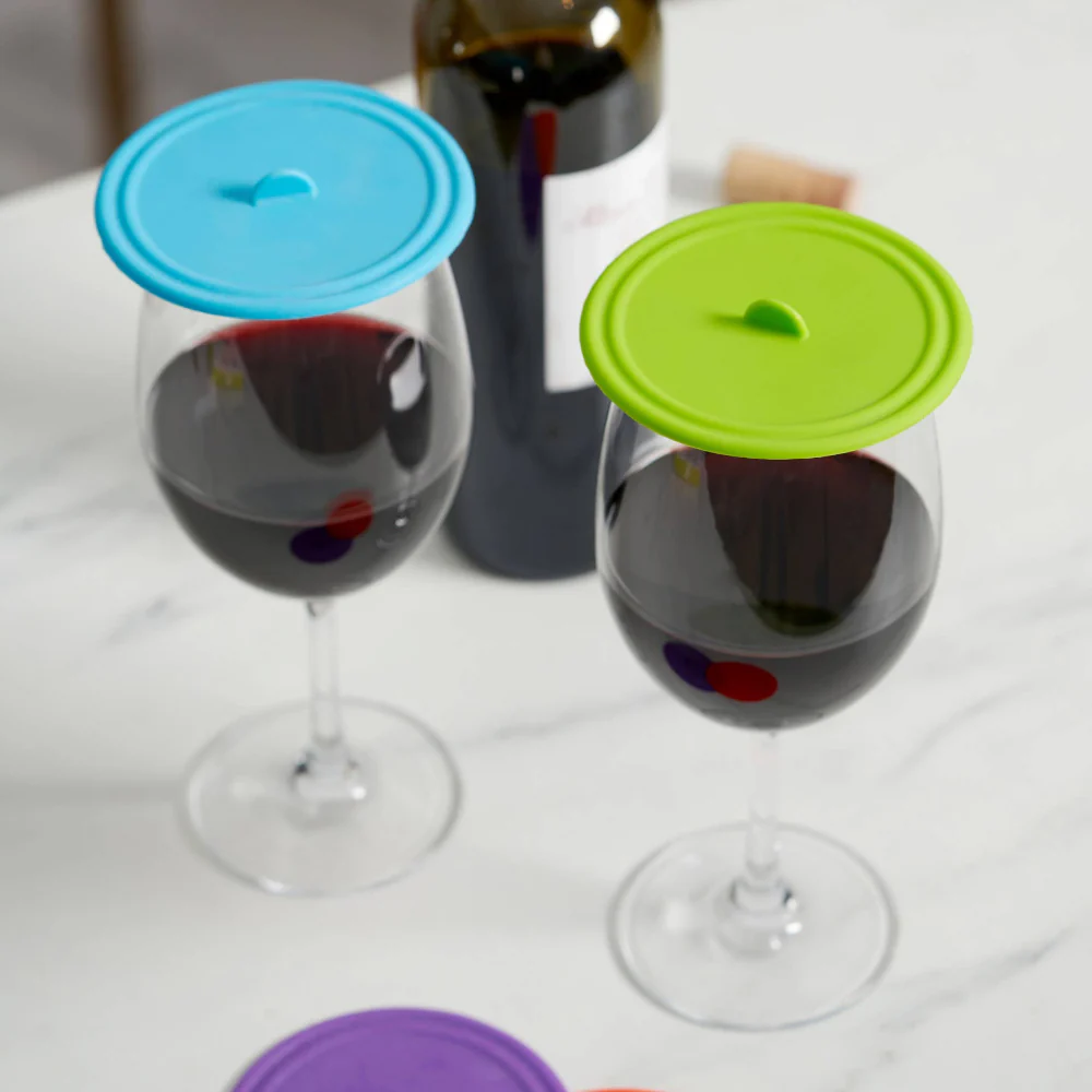 TRUE Dome Silicone Wine Glass Covers - 4 pc. - Image 2