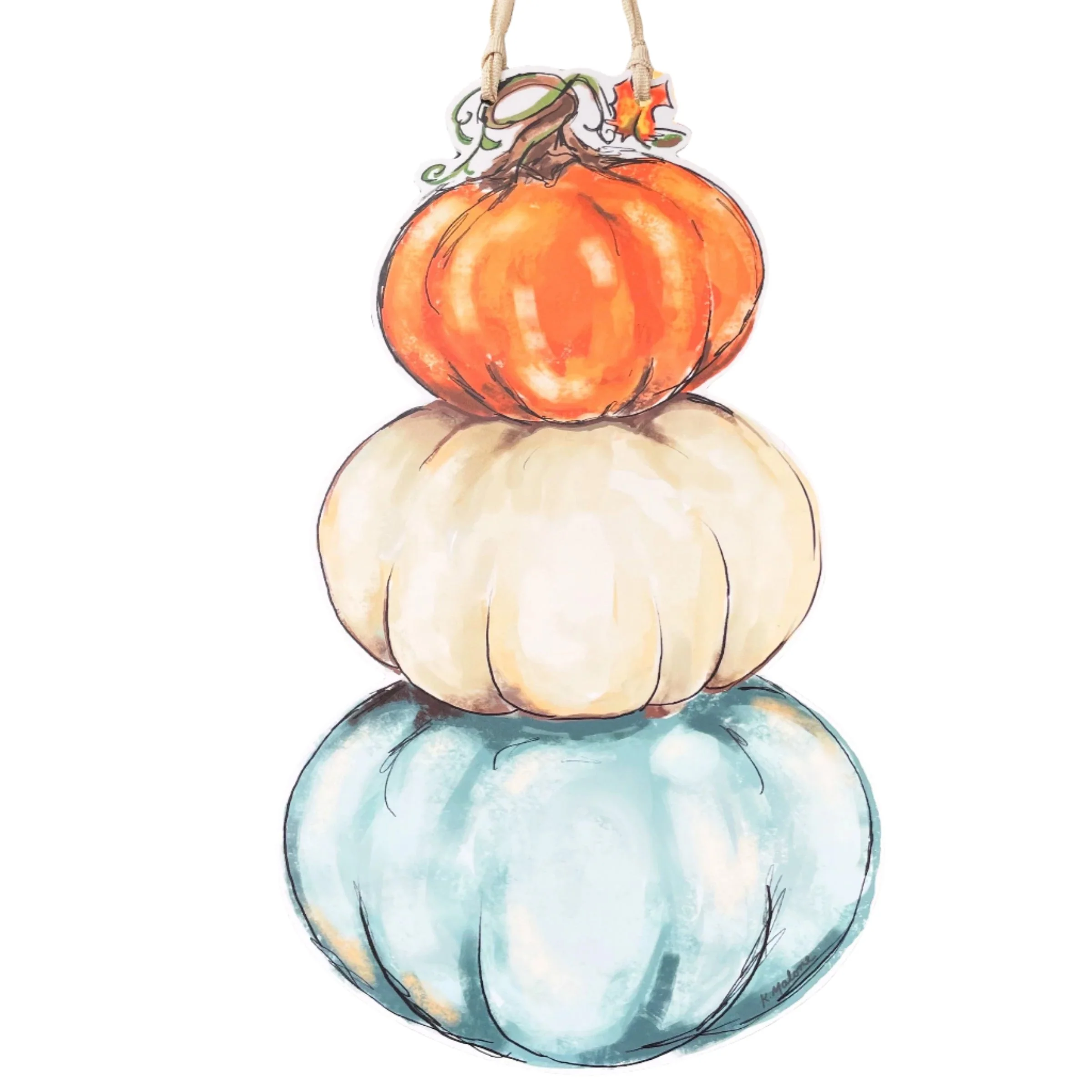 Home Malone Autumn Themed Door Hangers - Image 3