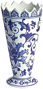 Barclay Butera Dynasty Collection Porcelain Vase - Image 2