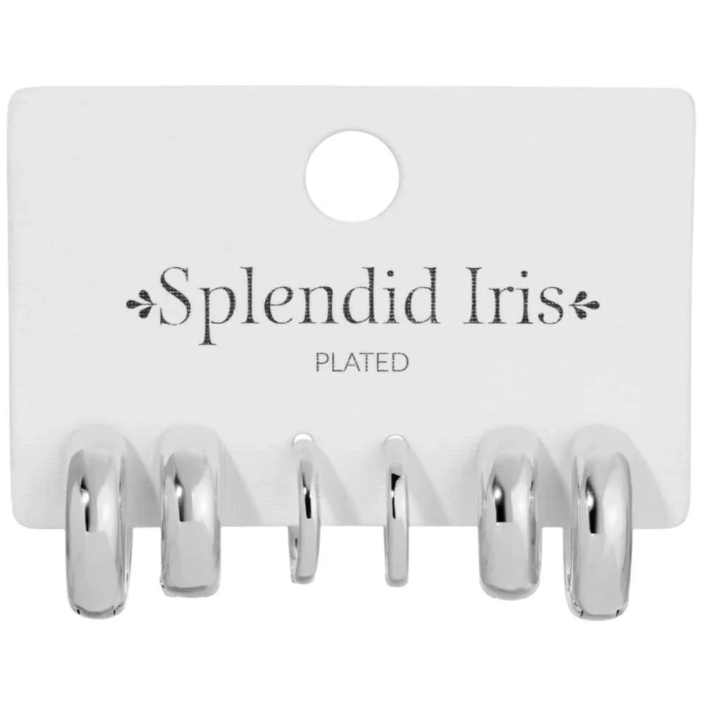 Splendid Iris Huggies Hoop Earrings - 3 pc. - Image 2