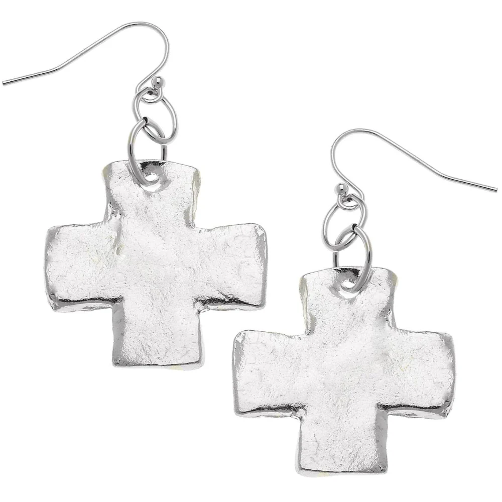 Susan Shaw Cross Earrings - Image 2