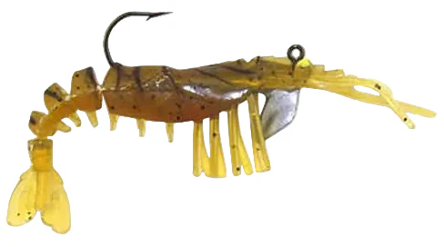 Egret Vudu Jumbo Shrimp 4" Pre-Rigged Soft Lures - 2 pc. - Image 7