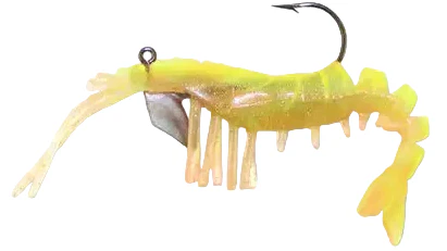 Egret Vudu Baby Shrimp 2" Pre-Rigged Soft Lures - 2 pc. - Image 3