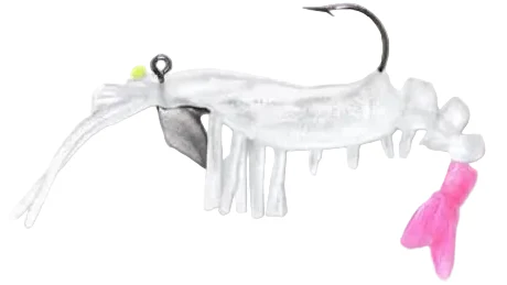 Egret Vudu Baby Shrimp 2" Pre-Rigged Soft Lures - 2 pc. - Image 6
