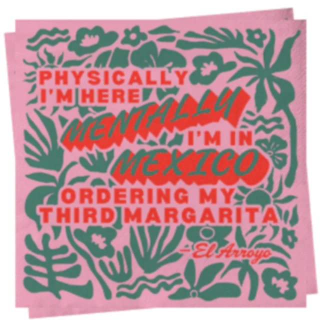 El Arroyo Paper Cocktail Napkins - 20 pc. - Image 4