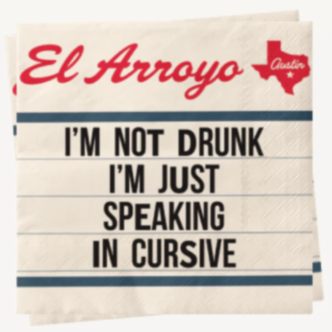 El Arroyo Paper Cocktail Napkins - 20 pc. - Image 8