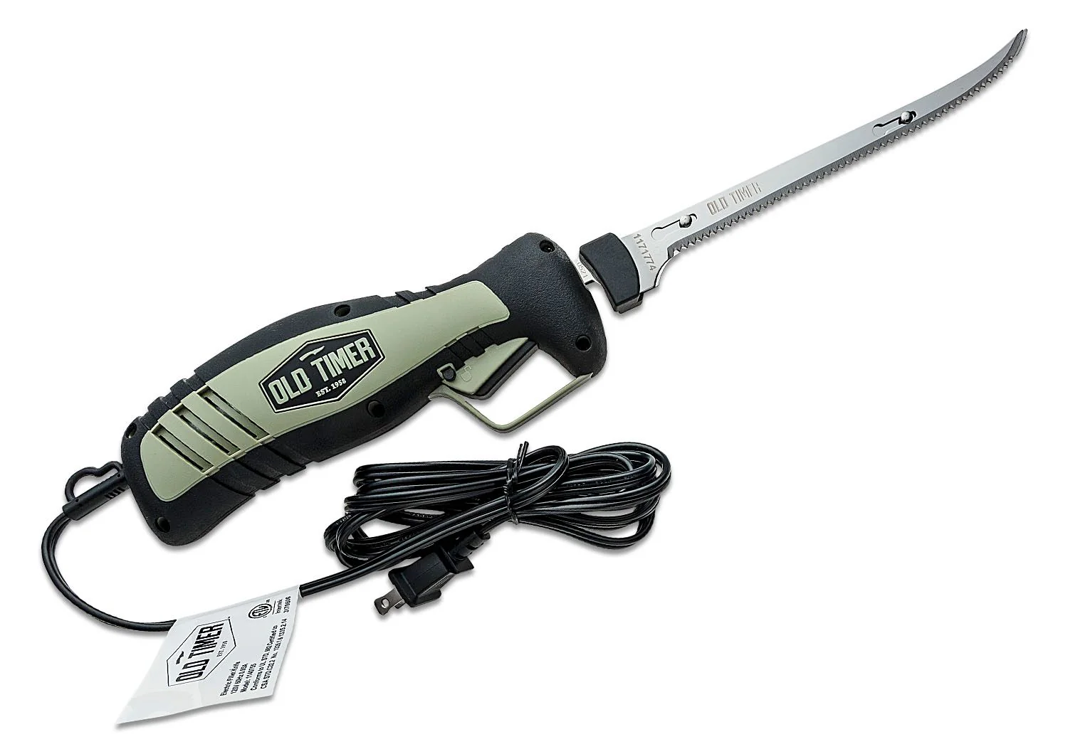 Old Timer Electric Fillet Knife w/ Case - 8" - Image 2