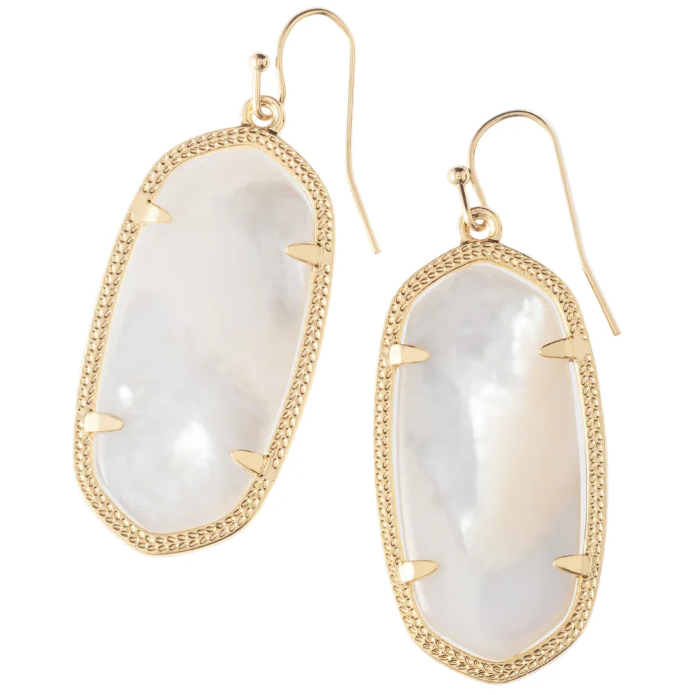 Kendra Scott Elle Gold Drop Earrings - Image 2