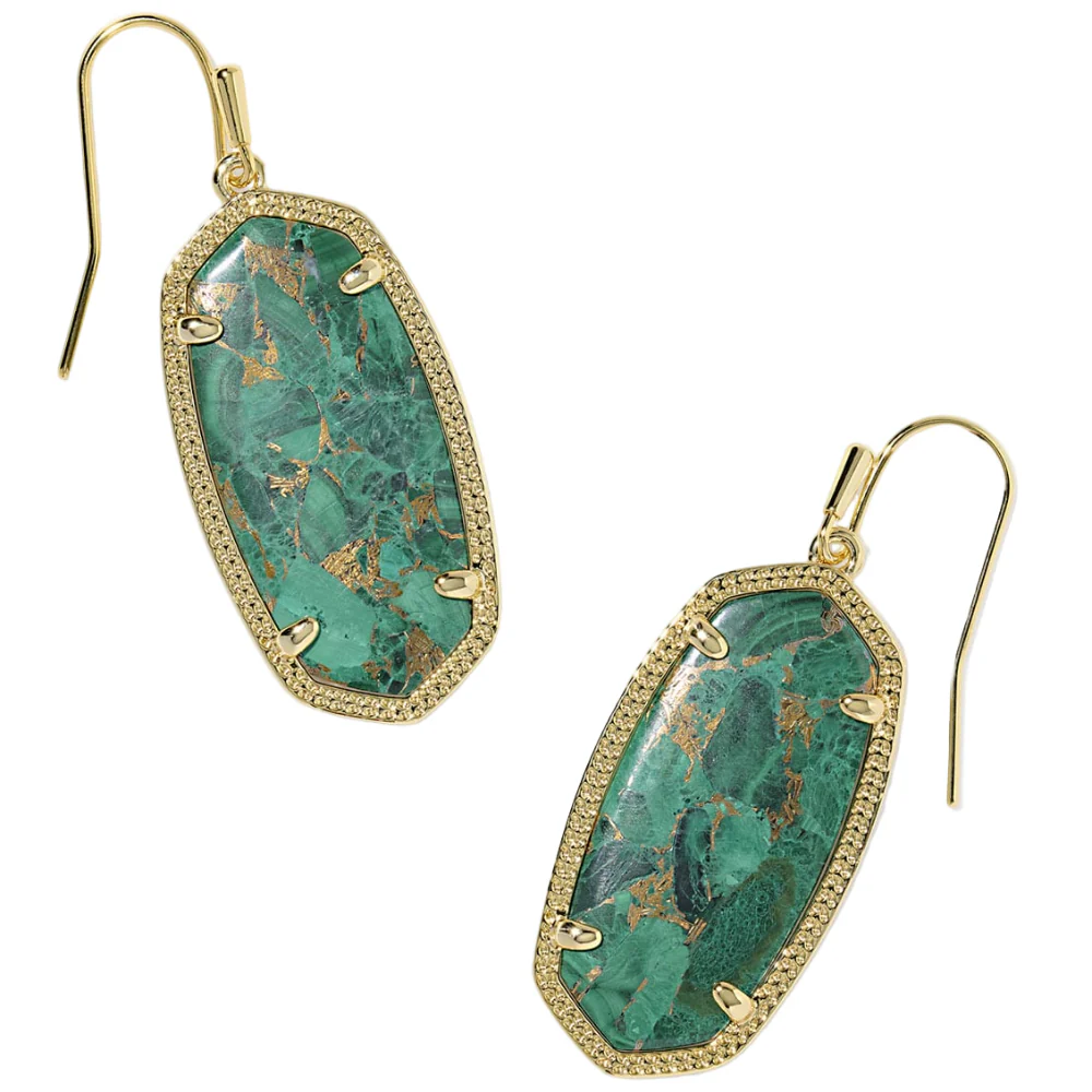 Kendra Scott Elle Gold Drop Earrings - Image 3