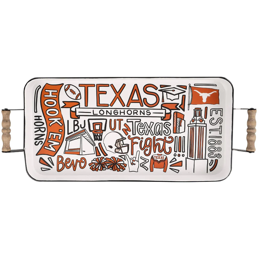Glory Haus Texas Collegiate Enamel Trays - 16" x 20" - Image 2