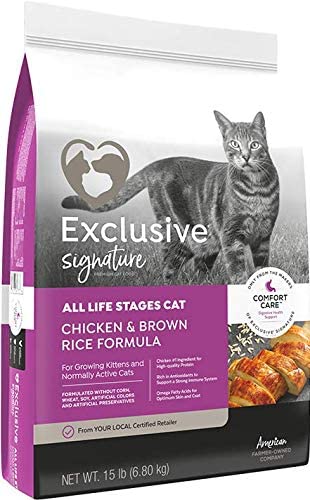 Exclusive Signature All Life Stages Chicken & Brown Rice Cat Food - Image 2