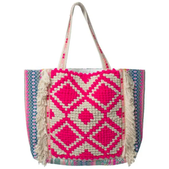 Jane Marie Full-Size Cotton Tote Bags - 22" x 12.5" - Image 3