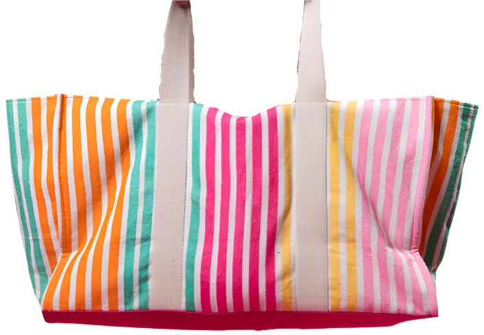 Jane Marie Full-Size Cotton Tote Bags - 22" x 12.5" - Image 4