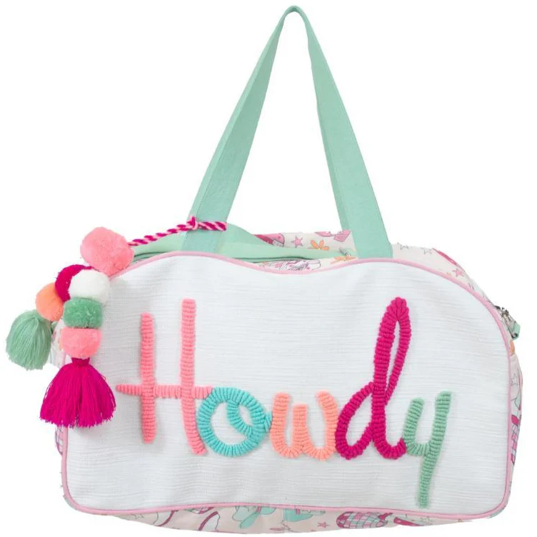 Jane Marie Weekender Cotton Tote Bag - 12" x 18" - Image 4