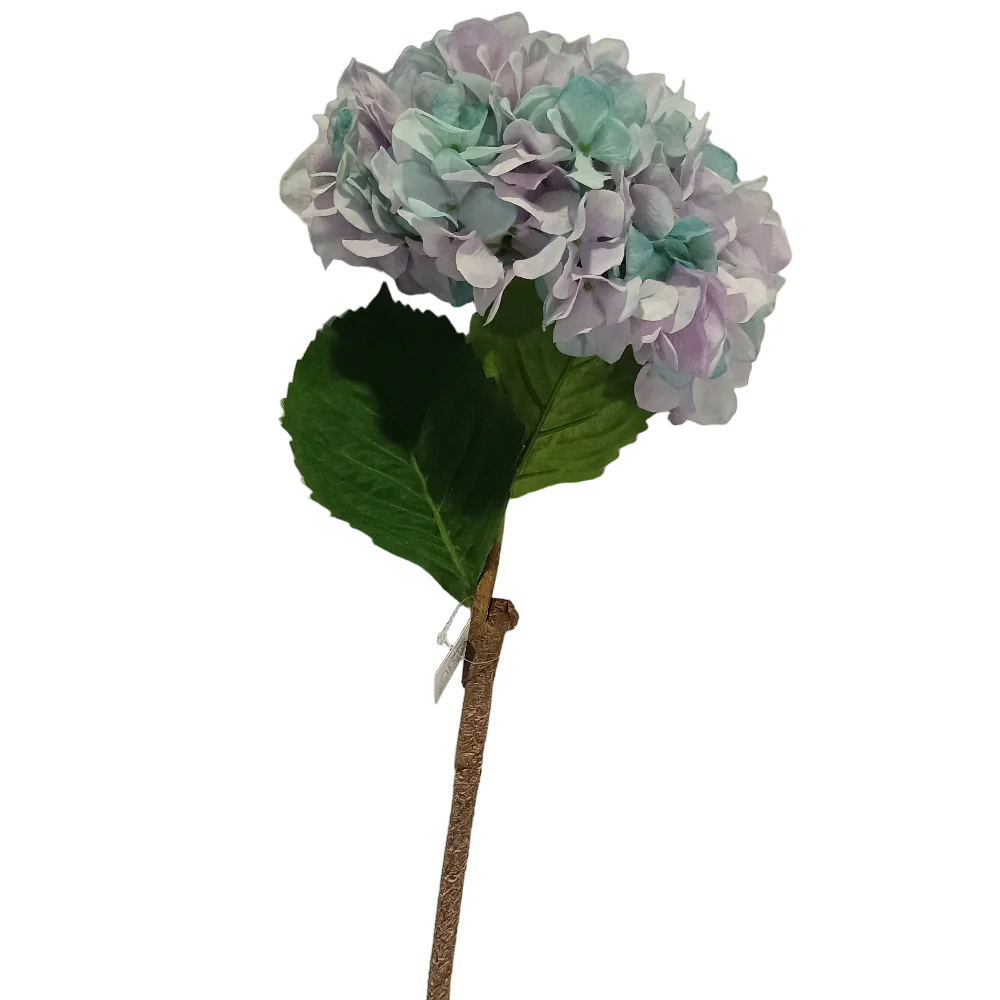 Two's Company Faux Hydrangea Blossom - 22" - Image 2