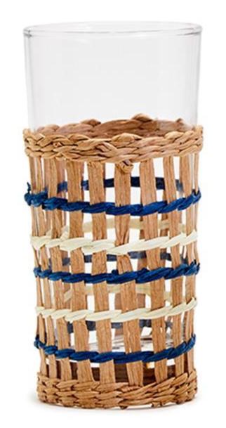 Santorini Lattice Wrapped Drinking Glasses - Image 2