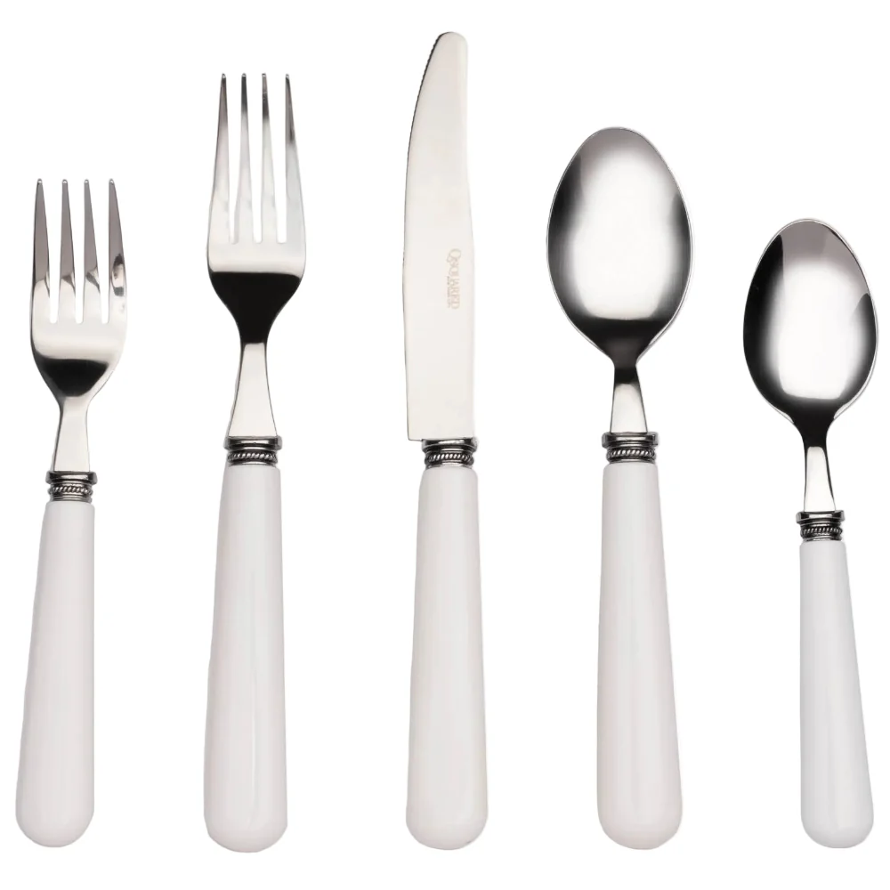 Q Squared Stainless Steel Provence Flatware Set - 20 pc. - Image 2