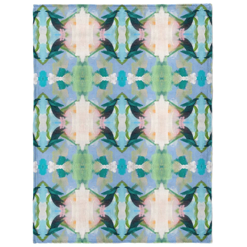 Laura Park Fleece Island House Blanket - 50" x 60" - Image 2